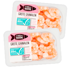 Vis Marine grote garnalen